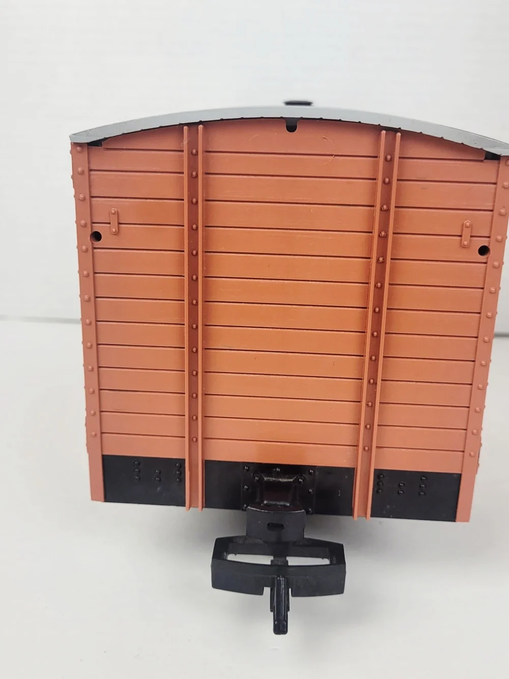 Vtg 70s LGB Lehmann 4030 Freight Car Boxcar G-Scale~Orange~Western Germany